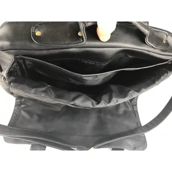 Original Carriage Collection Unisex Adults Black Shoulder Strap Messenger Bag - Picture 8 of 9